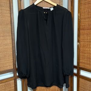 Unite la reroute black silk blouse size 14